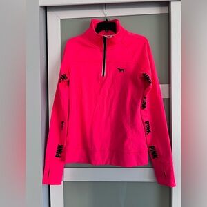 PINK VS  half zip long sleeve size xs